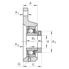 �S������Ԫ PCFTR35, ������(g��)��˨�׵ķ��m���S������Ԫ���T�F��ƫ���iȦ��P���ܷ�